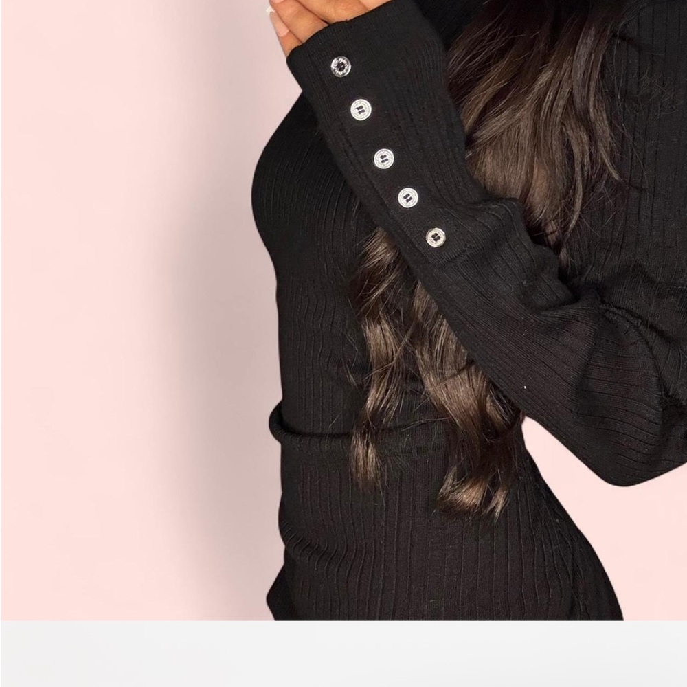 Calvin Klein Performance Charcoal Turtleneck Sweater